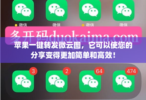 苹果一键转发微云图,它可以使您的分享变得更加简单和高效!