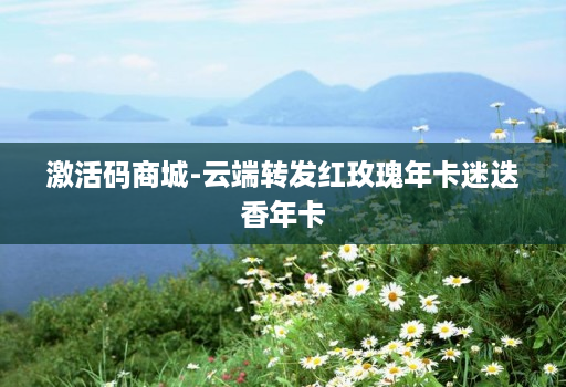 激活码商城-云端转发红玫瑰年卡迷迭香年卡