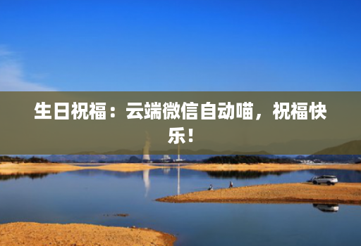 生日祝福:云端微信自动喵,祝福快乐! 生日祝福:云端微信自动喵,祝福快乐!