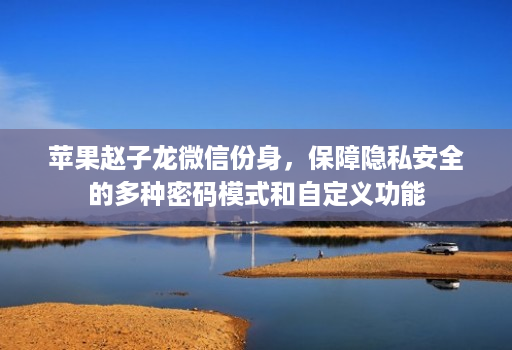 苹果赵子龙微信份身,保障隐私安全的多种密码模式和自定义功能