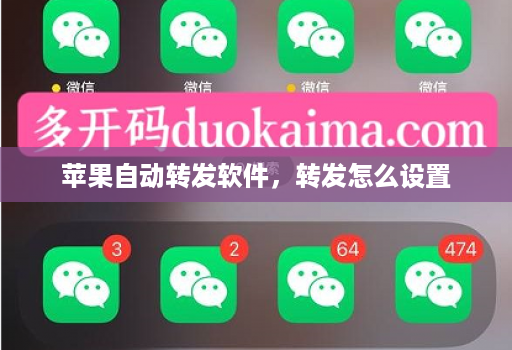 苹果自动转发软件,转发怎么设置