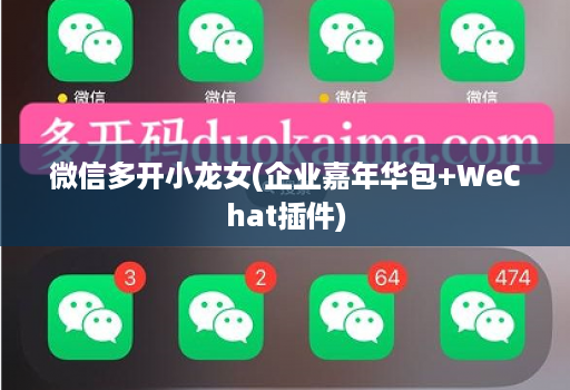 微信多开小龙女(企业嘉年华包+WeChat插件)