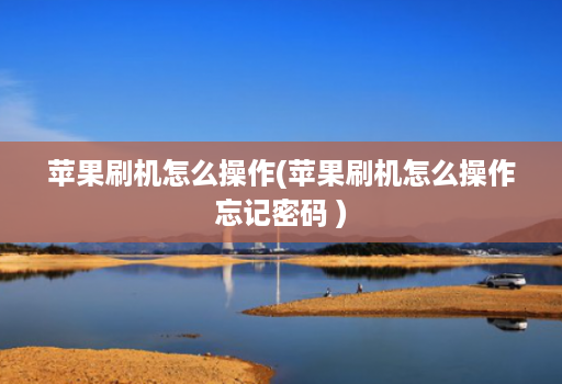 苹果刷机怎么操作(苹果刷机怎么操作忘记密码 )