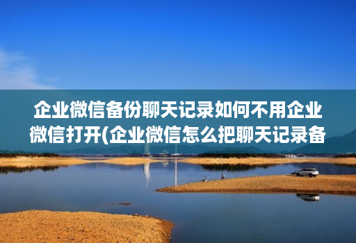 企业微信备份聊天记录如何不用企业微信打开(企业微信怎么把聊天记录备份 )