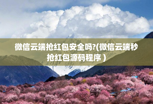 微信云端抢红包安全吗?(微信云端秒抢红包源码程序 )