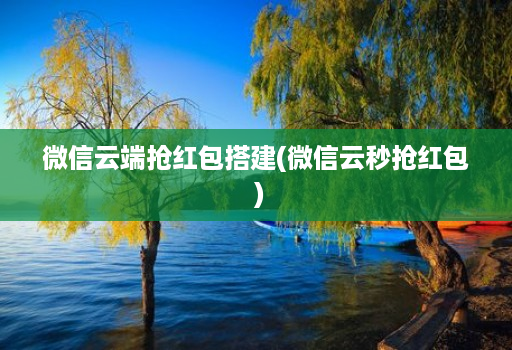 微信云端抢红包搭建(微信云秒抢红包 )