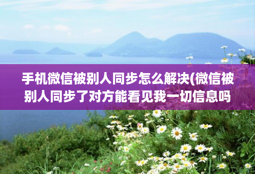 手机微信被别人同步怎么解决(微信被别人同步了对方能看见我一切信息吗 )