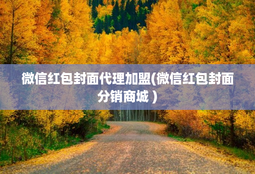 微信红包封面代理加盟(微信红包封面分销商城 )