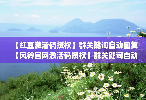 【红豆激活码授权】群关键词自动回复【风铃官网激活码授权】群关键词自动回复