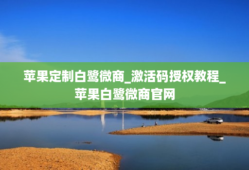苹果定制白鹭微商_激活码授权教程_苹果白鹭微商官网