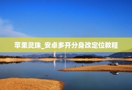苹果灵珠_安卓多开分身改定位教程