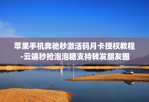 苹果手机奔驰秒激活码月卡授权教程-云端秒抢泡泡糖支持转发朋友圈