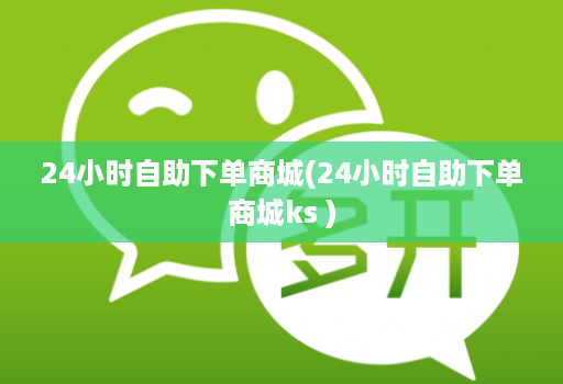 24小时自助下单商城(24小时自助下单商城ks )